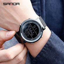 Load image into Gallery viewer, Magnetic LED Electronic Wristwatch