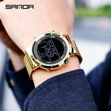 Load image into Gallery viewer, Magnetic LED Electronic Wristwatch