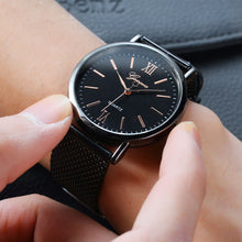 Load image into Gallery viewer, Geneva Wrist Watch Stainless Steel Casual Rose Gold Quartz Analog