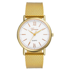 Load image into Gallery viewer, Geneva Wrist Watch Stainless Steel Casual Rose Gold Quartz Analog