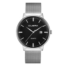 Load image into Gallery viewer, xury Ultra Thin Steel Strap Date Quartz