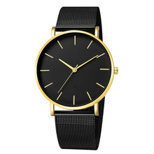 Load image into Gallery viewer, Black Business Watch Simple Men&#39;s Watches