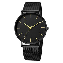 Load image into Gallery viewer, Black Business Watch Simple Men's Watches