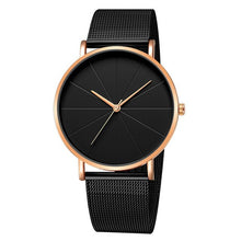 Load image into Gallery viewer, Black Business Watch Simple Men's Watches