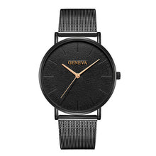 Load image into Gallery viewer, Men's Watch Alloy Mesh Belt Quartz Wrist Watch