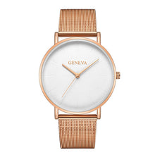 Load image into Gallery viewer, Men's Watch Alloy Mesh Belt Quartz Wrist Watch
