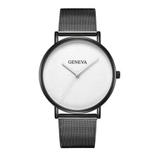 Load image into Gallery viewer, Ultra Thin Stainless Steel Clock Male Quartz Sport Watch