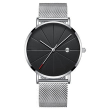 Load image into Gallery viewer, Watches Luxury Business mesh band stainless steel