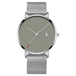Watches Luxury Business mesh band stainless steel