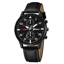 Load image into Gallery viewer, Military Quartz Men Watch Leather Sport