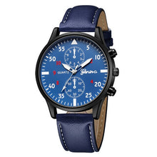 Load image into Gallery viewer, Military Quartz Men Watch Leather Sport