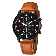 Load image into Gallery viewer, Military Quartz Men Watch Leather Sport