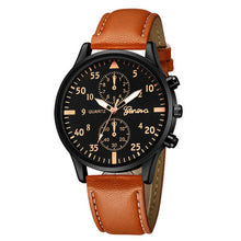 Load image into Gallery viewer, Military Quartz Men Watch Leather Sport